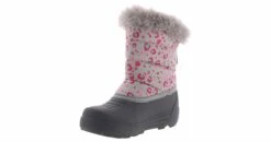 Northside Ava Girls’ (11-4) Snow Boot -Bearpaw Shop northside 921001g 037 avagrayleopard grey05