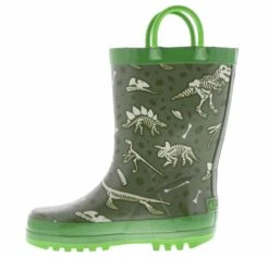 Northside Dino Fossil (11-3) Boys' Weather Boot -Bearpaw Shop northside dino fossil 918247k green grey04