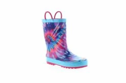 Northside Tie Dye Youth Girls' (11-2) Rain Boot -Bearpaw Shop northside tiedyeyouth 920810g405 multi01