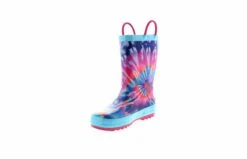 Northside Tie Dye Youth Girls' (11-2) Rain Boot -Bearpaw Shop northside tiedyeyouth 920810g405 multi05