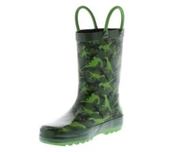 Northside Dino Camo (6-10) Boys' Weather Boot 10 Northside Dino Camo (6-10) Boys' Weather Boot -Bearpaw Shop northside dino green multi05