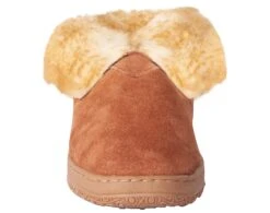 Old Friend Bootie Men's Slipper -Bearpaw Shop oldfriendfootwear 421121 215 chestnut04