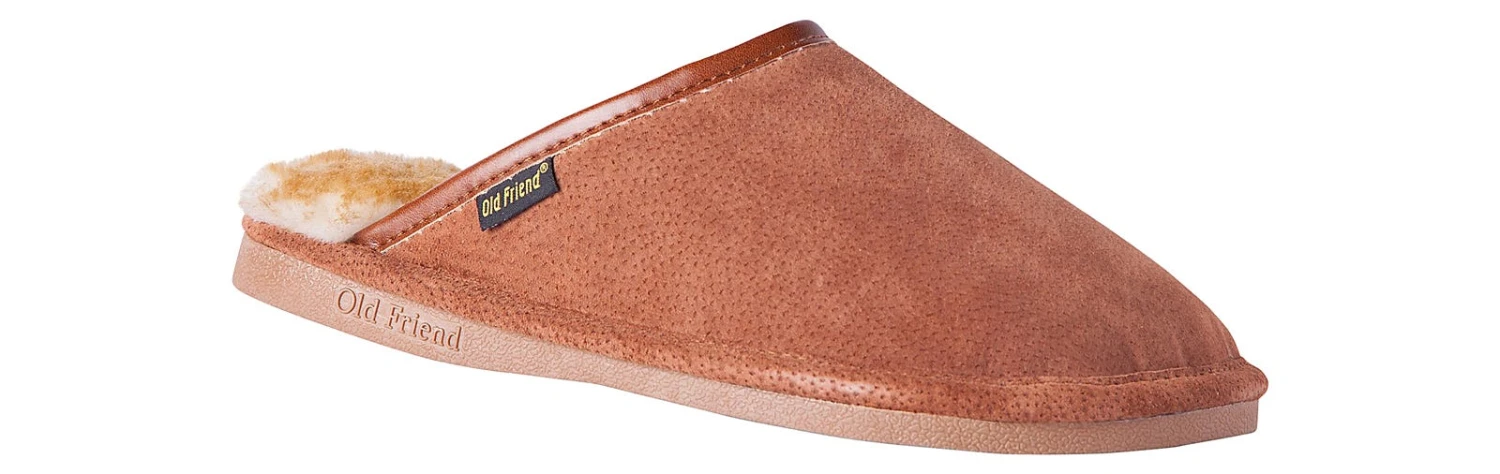 Old Friend Scuff Brown Men's Slipper 1 Old Friend Scuff Brown Men's Slipper