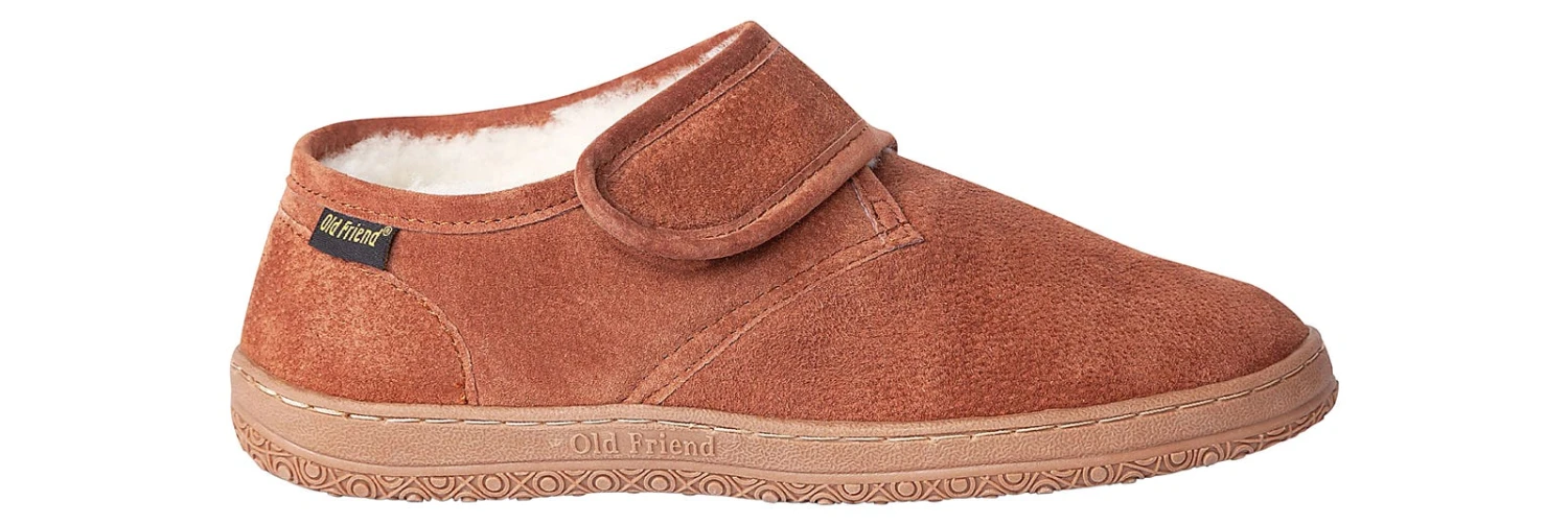 Old Friend Adjustable Bootee Men's Wide Slipper 2 Old Friend Adjustable Bootee Men's Wide Slipper - Image 2