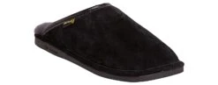 Old Friend Scuff Black Men's Wide Slipper