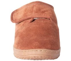Old Friend Adjustable Bootee Men's Ex Wide Slipper -Bearpaw Shop oldfriendfootwear 421217 215 chestnut04
