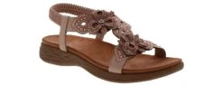 Spring Footwear Enrica Blush Flower Women’s Fashion Sandal