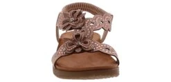 Spring Footwear Enrica Blush Flower Women’s Fashion Sandal -Bearpaw Shop patriziabyspringstep enrica blush enricablushflowerankle pink06