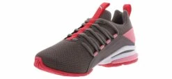 Puma Axelion Mesh Girls’ (4-6) Running Shoe -Bearpaw Shop puma 19428507 axelionmesh grey05