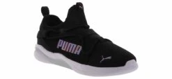 Puma Softride Rift Toddler Girls’ Running Shoe -Bearpaw Shop puma 37637401 softrideriftsliponprism black01
