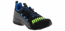 Puma Axelion Trail Boys' (12-3) Running Shoe -Bearpaw Shop puma 37639401 axeliontrail black01