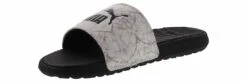 Puma Cool Cat Men’s Athletic Slide -Bearpaw Shop puma 38681401 coolcatmarble white05
