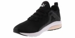 Puma Electron Women’s Wide-Width Running Shoe -Bearpaw Shop puma 38801604 electronblackwhitepinkwide black05