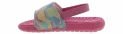 Puma Cool Cat Swirl Toddler Girls’ (4-10) Athletic Slide -Bearpaw Shop puma 38810401 coolcatswirlbackstrap pink04