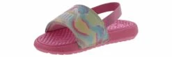 Puma Cool Cat Swirl Toddler Girls’ (4-10) Athletic Slide -Bearpaw Shop puma 38810401 coolcatswirlbackstrap pink05