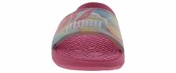 Puma Cool Cat Swirl Toddler Girls’ (4-10) Athletic Slide -Bearpaw Shop puma 38810401 coolcatswirlbackstrap pink06