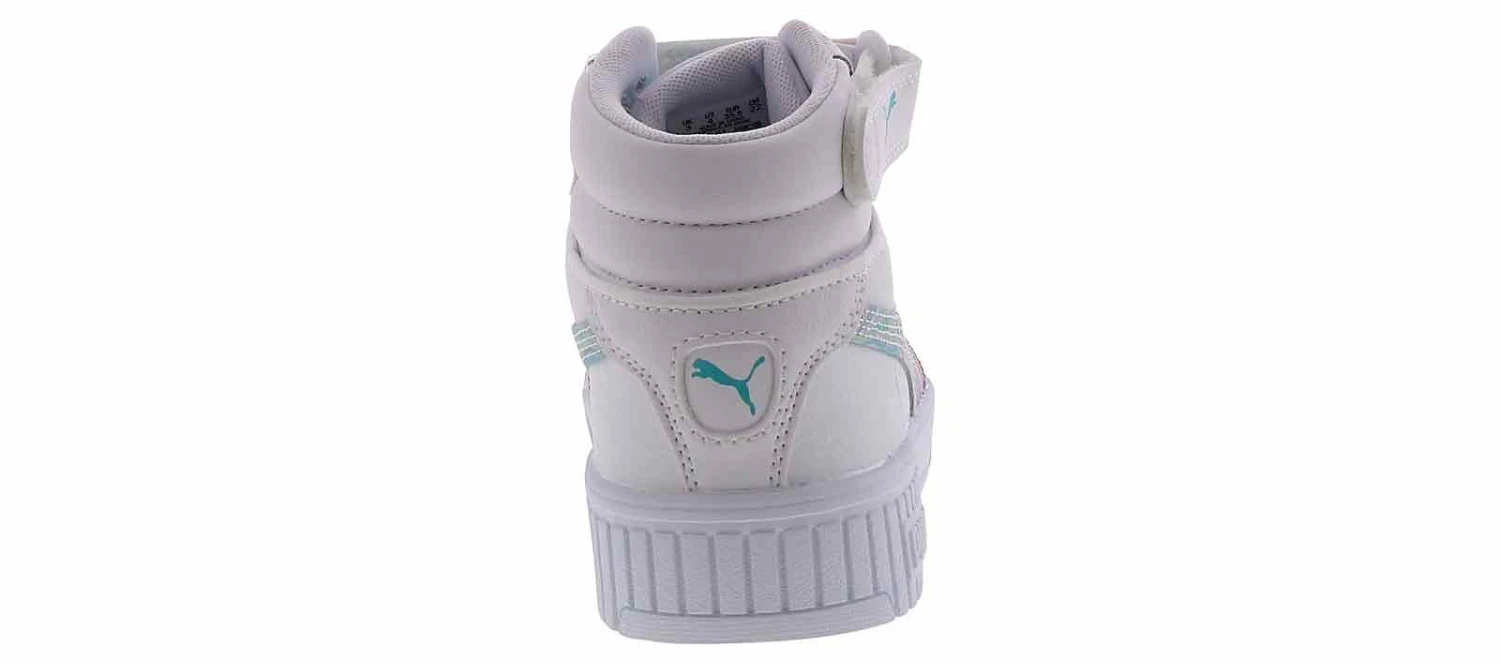 Puma Carina 2.0 Mid Whipped Dreams Jr Girls’ (4-6) Sneaker 3 Puma Carina 2.0 Mid Whipped Dreams Jr Girls’ (4-6) Sneaker - Image 3