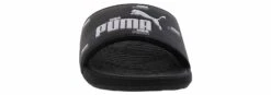 Puma Cool Cat 2 Power PS Boys’ (11-3) Slide Sandal -Bearpaw Shop puma 39369701 coolcat2logopowerps black06