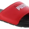 Puma Cool Cat Boys’ Slide Sandal - Red