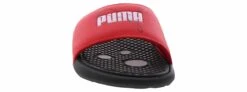 Puma Cool Cat Boys’ Slide Sandal - Red -Bearpaw Shop puma coolcatboysinterestps 38246002 red06