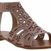 Rachel Katy Blush Gladiator Girls’ (11-3) Sandal