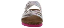 Rachel Shoes Lil Eve Toddler Girls’ (7-10) Sandal -Bearpaw Shop rachel lil eve white lilevewhiteheartsfootbed white06