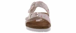 Rachel Lil Sasha Toddler Girls’ (5-10) Footbed Sandal -Bearpaw Shop rachel lil sasha wht lilsashawhtpnkfootbed white06