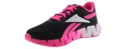 Reebok Zig Dynamica Girls’ (4-6) Running Shoe -Bearpaw Shop reebok gy6866 zigdynamica2 black05