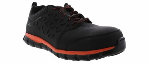 Reebok Sublite Cushion Men's Athletic Work Shoe -Bearpaw Shop reebok sublitecushionwork rb4050 black01