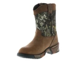 Rocky Aztec (1-7) Boys' Western Boot -Bearpaw Shop rocky aztec brown camo05