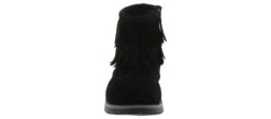 Josmo Rugged Bear Toddler Girls’ (5-10) Fashion Boot -Bearpaw Shop ruggedbear rb89976n black ruggedbearfringeblkbootie black06