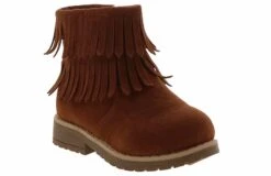 Rugged Bear Fringe Toddler Girls’ (5-10) Bootie