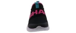 Shaq Verse Toddler Girls’ Wide-Width (1-6) Running Shoe -Bearpaw Shop shaq q8513gbkpa w versemisseswidesblkpnkaqu black06