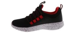 Shaq Sampson Boys’ Wide-Width (11-6) Running Shoe -Bearpaw Shop shaq q8995ybkrd w sampsonyouthwideblkred black04