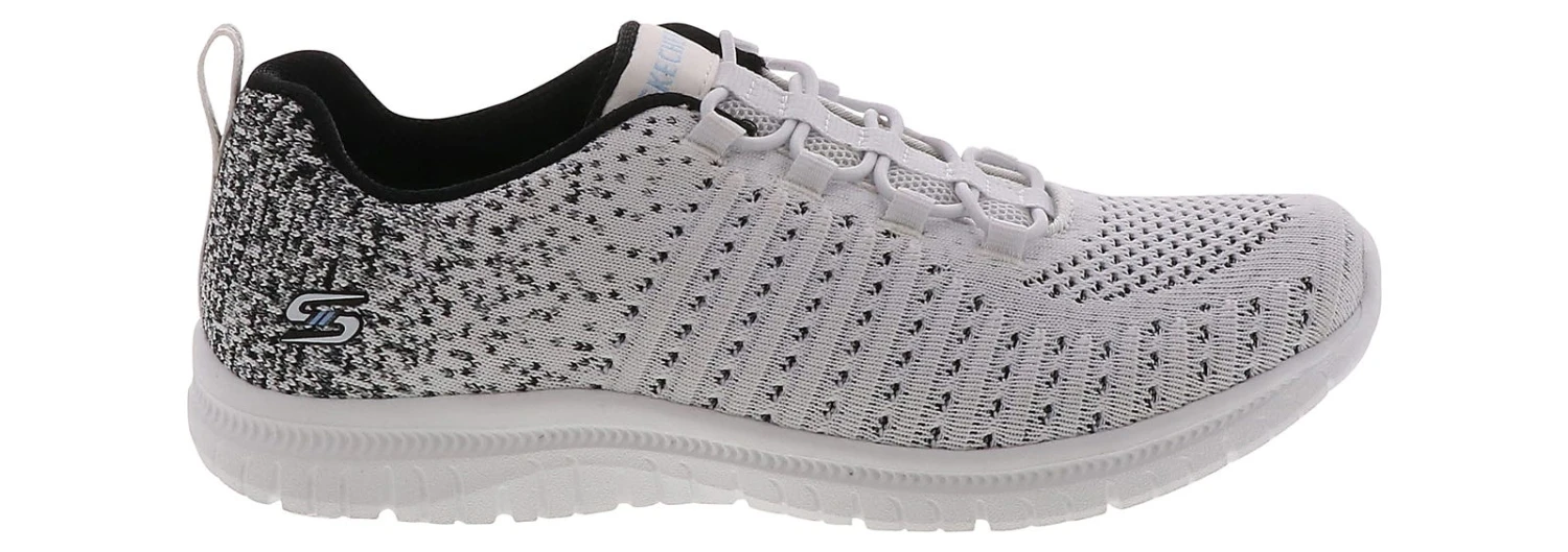 Skechers Virtue Knit Bungee Women’s Athletic Sneaker 2 Skechers Virtue Knit Bungee Women’s Athletic Sneaker - Image 2
