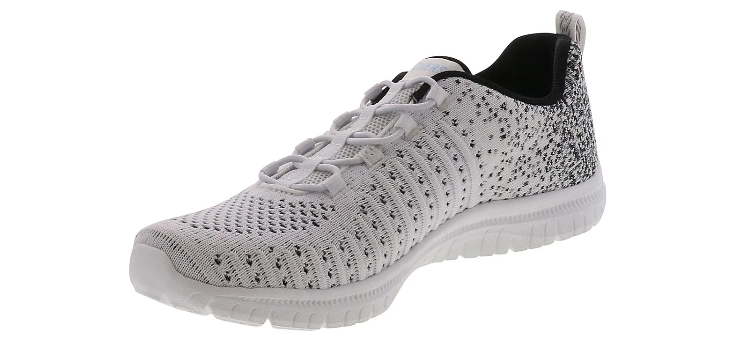 Skechers Virtue Knit Bungee Women’s Athletic Sneaker 5 Skechers Virtue Knit Bungee Women’s Athletic Sneaker - Image 5