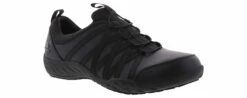 Skechers Rodessa Dowding Women’s Slip Resistant Work Shoe -Bearpaw Shop skechers 108014blk rodessadowding black01