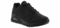 Skechers Uno Women’s Slip Resistant Work Shoe 11 Skechers Uno Women’s Slip Resistant Work Shoe -Bearpaw Shop skechers 108021 blk unosr black01