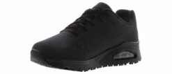 Skechers Uno Women’s Slip Resistant Work Shoe 9 Skechers Uno Women’s Slip Resistant Work Shoe -Bearpaw Shop skechers 108021 blk unosr black05