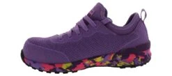 Skechers Bulklin Balran Women’s Comp-Toe Safety Shoe -Bearpaw Shop skechers 108033 prmt bulklinbalran purple04