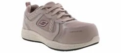 Skechers ELG5 Women’s Comp Toe Work Shoe -Bearpaw Shop skechers 108077 tpe elg5 taupe01