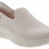 Skechers Go Walk Flex White Women’s Wide-Width Casual Shoe