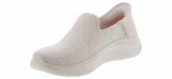 Skechers Go Walk Flex White Women’s Wide-Width Casual Shoe -Bearpaw Shop skechers 124963w ofwt slip insgowalkwide white05