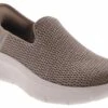 Skechers Go Walk Flex Taupe Women’s Wide-Width Casual Shoe