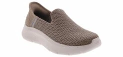 Skechers Go Walk Flex Taupe Women’s Wide-Width Casual Shoe