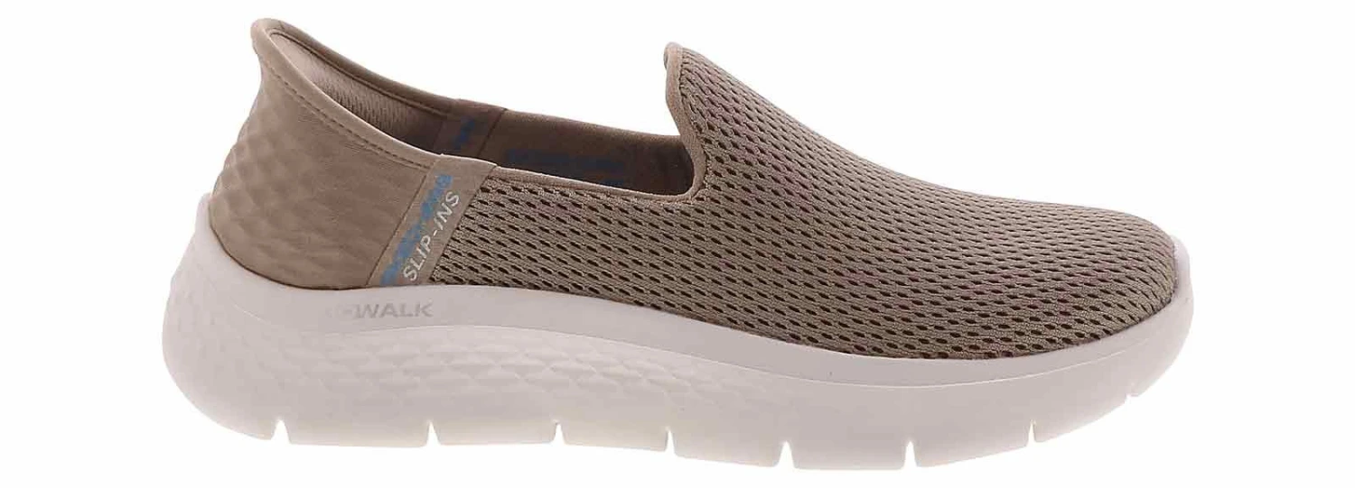 Skechers Go Walk Flex Taupe Women’s Wide-Width Casual Shoe 2 Skechers Go Walk Flex Taupe Women’s Wide-Width Casual Shoe - Image 2