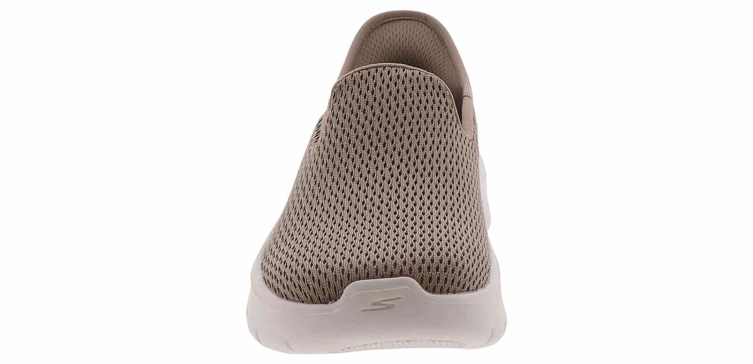 Skechers Go Walk Flex Taupe Women’s Wide-Width Casual Shoe 6 Skechers Go Walk Flex Taupe Women’s Wide-Width Casual Shoe - Image 6