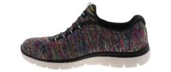 Skechers Summits Space Dye Women’s Athletic Sneaker -Bearpaw Shop skechers 149939 bkmt summitsspacedye black04