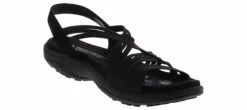 Skechers Reggae Slim Stretch Women’s Wide-Width Sandal -Bearpaw Shop skechers 163023 blk reggaeslimstretch black05 2