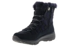 Skechers Easy Going Women’s Weather Shoe -Bearpaw Shop skechers 167204 nvy relaxedfiteasygoingmoro navy05